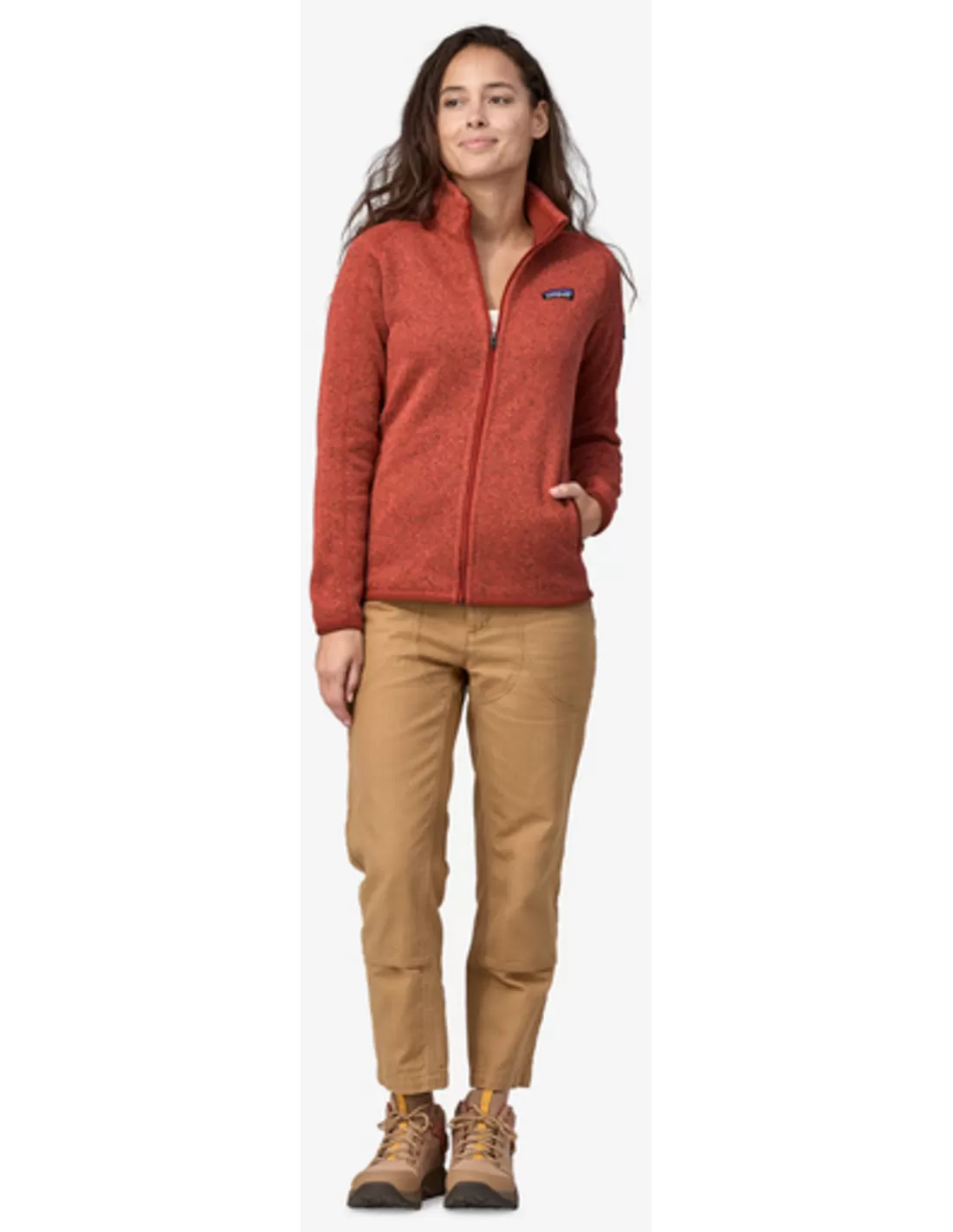 Patagonia Women's Better Sweater Jacket (Maat - L, Kleur - Pimento Red)